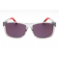 Hugo Men's Sunglasses - Grey Red Rectangular Plastic Frame | HG 1260/S 0268 AO ,