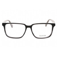 Guess Men's Eyeglasses - Matte Black Grey Plastic Square Full Rim Frame | GU50047 020 ,