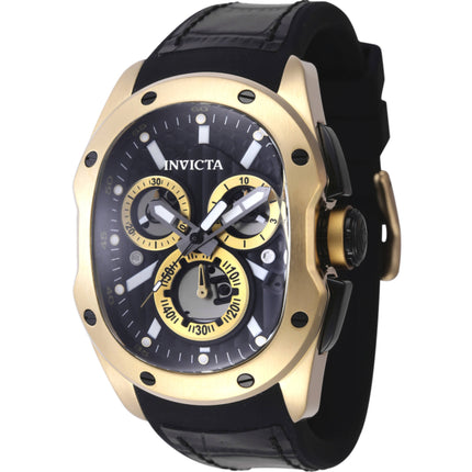 Invicta Men's Watch - Lupah Revolution 2.0 Chronograph Black and Gold Dial | 45441 ,
