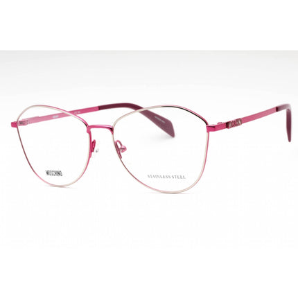 Moschino Women's Eyeglasses - Fuchsia Metal Butterfly Full Rim Frame | MOS520 MU1 ,