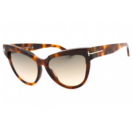 Tom Ford Women's Sunglasses - Coloured Havana Plastic Cat Eye Shape Frame | FT0941 55B ,