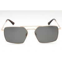Police Men's Sunglasses - Shiny Rose Gold Metal Aviator Full Rim Frame | SPLL07 0300 ,