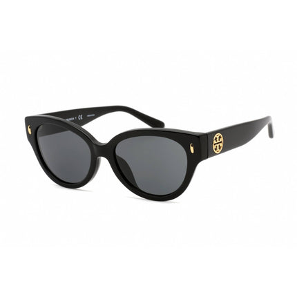 Tory Burch Women's Sunglasses - Black Plastic Cat Eye Full Rim Frame | 0TY7168U 17098G ,