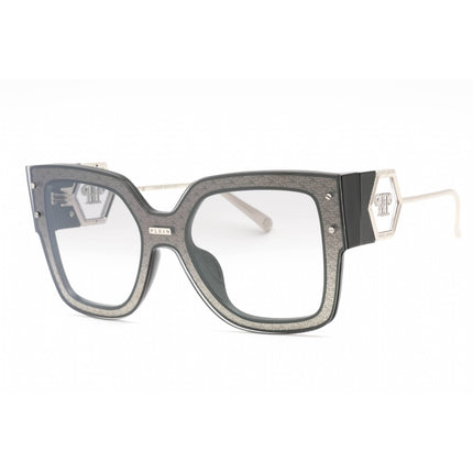 Philipp Plein Women's Sunglasses - Beige Brown Plastic Square Frame | SPP041M Z42X ,