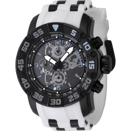Invicta Men's Watch - Invicta Racing Chronograph White and Black Strap | 48064 ,