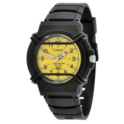 Casio Black Resin Case Black Band Watch | HDA-600-9B ,