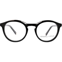 Kendall + Kylie Women's Eyeglasses - Black Acetate Frame Demo Lens | KKO112 NOELLE 1 ,