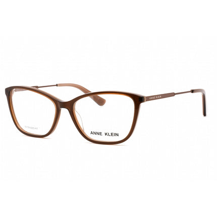 Anne Klein Men's Eyeglasses - Mocha Cat Eye Full Rim Plastic Frame | AK5080 200 ,