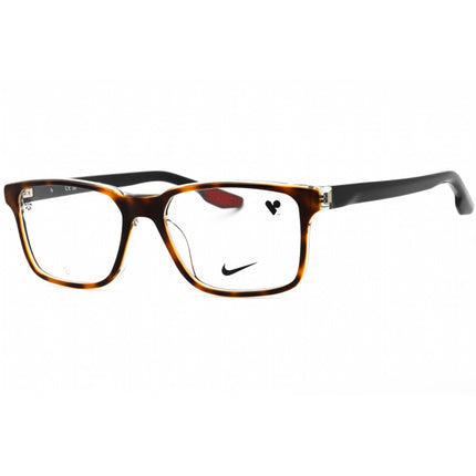 Nike Men's Eyeglasses - Tortoise/Crystal Smoke Full Rim Acetate Frame | NIKE 7160 242 ,