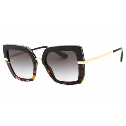 Dolce & Gabbana Women's Sunglasses - Pattern Black Square Full Rim | 0DG4373 34008G ,