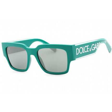 Dolce & Gabbana Women's Sunglasses - Green Square Plastic Full Rim | 0DG6184 331182 ,
