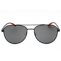 Emporio Armani Men's Sunglasses - Matte Black Aviator Full Rim Frame | 0EA2129D 300187 ,