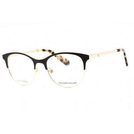 Kate Spade Women's Eyeglasses - Black Metal Cat Eye Full Rim Frame | JENELL 0807 00 ,