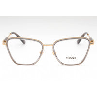 Versace Women's Eyeglasses - Grey Transparent Metal Butterfly Frame | 0VE1292 1506 ,