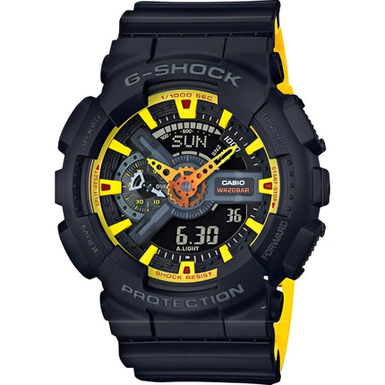 Casio Men’s Watch - G-Shock Shock Resistant Black Strap Analog-Digital | GA-110BY-1A ,