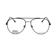 Isabel Marant Unisex Eyeglasses - Black Metal Aviator Frame Demo Lens | IM 0027 BSC ,