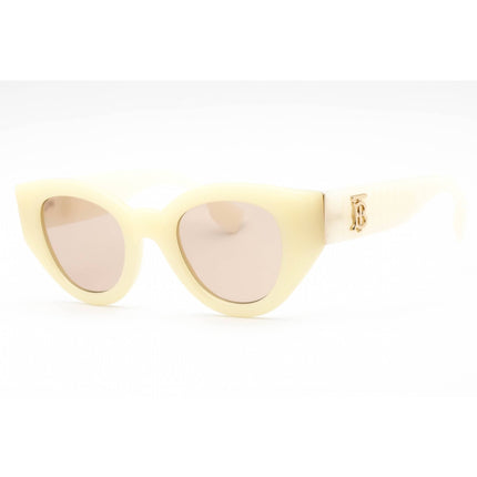 Burberry Women's Sunglasses - Ivory Cat Eye Frame Light Pink Lens | 0BE4390 406793 ,