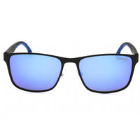 Carrera Unisex Sunglasses - Matte Black Rectangular Frame | CARRERA 2037T/S 0003 Z0 ,