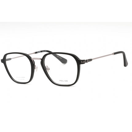 Police Unisex Eyeglasses - Matte Black Plastic Square Full Rim Frame | VPLG78 0U28 ,