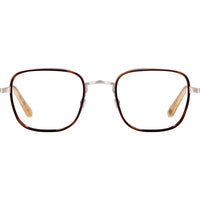 Garrett Leight Women's Eyeglasses - Sienna Tortoise-Silver-Blonde | PRESTON SIT-S-B ,