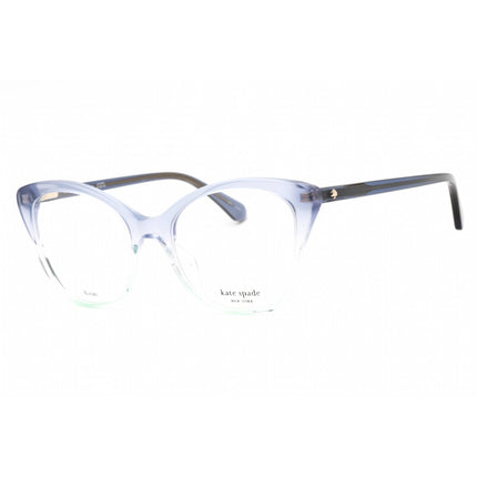 Kate Spade Women's Eyeglasses - Blue Green Plastic Cat Eye Frame | LAYLANI 0RNB 00 ,