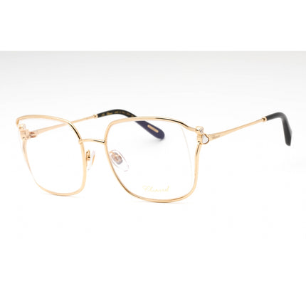 Chopard Women's Eyeglasses - Shiny Gold Metal Butterfly Full Rim Frame | VCHG29S 0300 ,