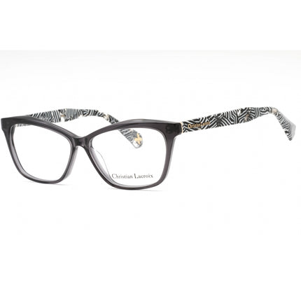 Christian Lacroix Women's Eyeglasses - Grey Plastic Cat Eye Full Rim | CL1106 929 ,