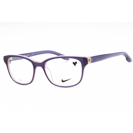 Nike Women's Eyeglasses - Milky Grape Laminate Acetate Cat Eye Frame | NIKE 7165 512 ,