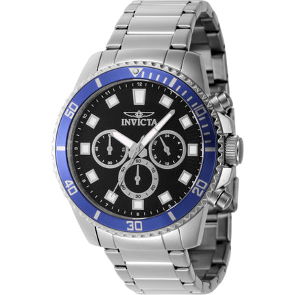 Invicta Men's Watch - Pro Diver Chronograph Silver Stainless Steel Bracelet | 46052 ,