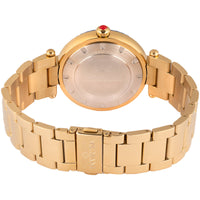 Invicta Women's Quartz Watch - Bolt Blue Dial Yellow Gold Steel Bracelet | 46427 ,