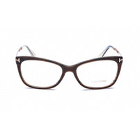Tom Ford Women's Eyeglasses - Dark Brown Acetate Cat Eye Full Rim Frame | FT5353 050 ,