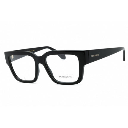 Salvatore Ferragamo Women's Eyeglasses - Black Square Full Rim Frame | SF2975 001 ,