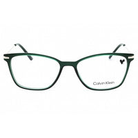 Calvin Klein Women's Eyeglasses - Crystal Emerald Cat Eye Full Rim Frame | CK20705 360 ,