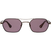 Garrett Leight Unisex Sunglasses - Copper-Gunmetal Frame | GOLDIE CO-GM-BIO BGY/VGY ,