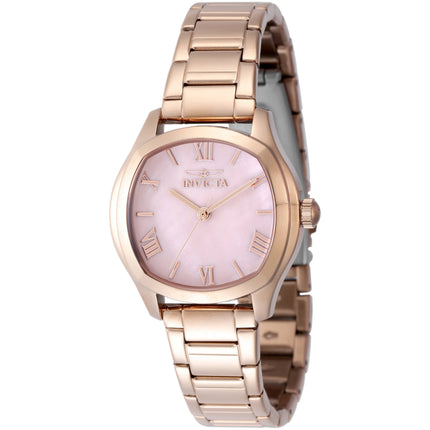Invicta Women's Watch - Wildflower Quartz Pink Dial Rose Gold Steel Bracelet | 48240 ,