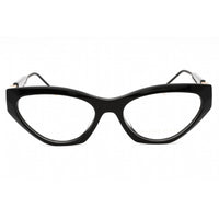 Philipp Plein Women's Eyeglasses - Shiny Black Plastic Cat Eye Frame | VPP069S 0700 ,