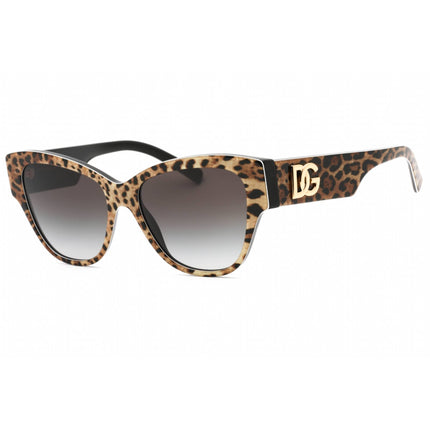 Dolce & Gabbana Women's Sunglasses - Brown Leopard Print On Black | 0DG4449 31638G ,