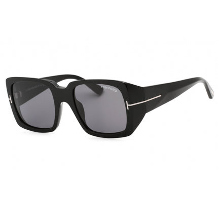 Tom Ford Women's Sunglasses - Shiny Black Plastic Square Full Rim Frame | FT1035-N 01A ,