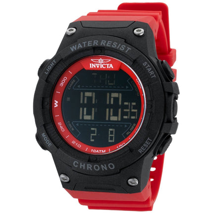 Invicta Men's Watch - Invicta Racing Digital Dial Red Polyurethane Strap | 47528 ,
