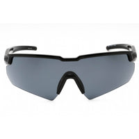 Tommy Hilfiger Unisex Sunglasses - Black Shield Frame Grey Lens | TJ 0098/S 0807 IR ,