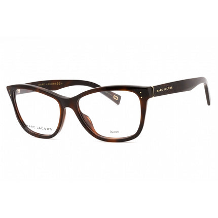 Marc Jacobs Women's Eyeglasses - Havana Medium Cat Eye Full Rim | Marc 123 0ZY1 00 ,