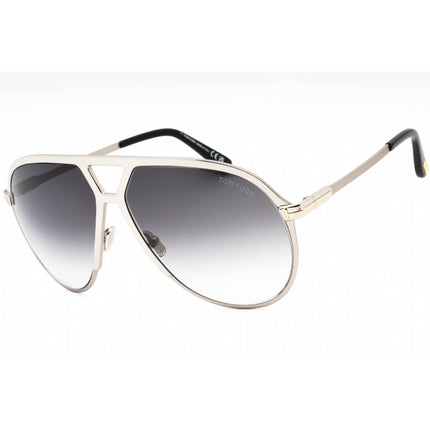 Tom Ford Men's Sunglasses - Shiny Palladium Metal Aviator Full Rim Frame | FT1060 16B ,