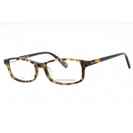 Banana Republic Women's Eyeglasses - Olive Havana Plastic 50mm Frame | BR 215 0G1U 00 ,