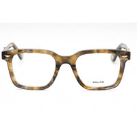 Police Men's Eyeglasses - Tortoise Plastic Square Shape Full Rim Frame | VPLG80 0KHA ,
