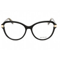 Guess Women's Eyeglasses - Shiny Black Acetate Full Rim Cat Eye Frame | GU2955 001 ,