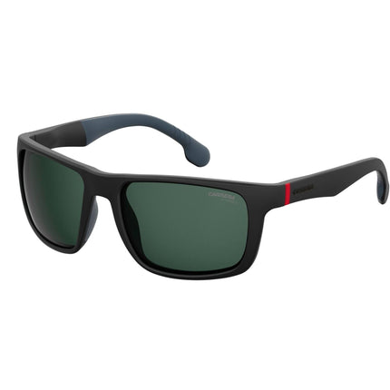 Carrera Men's Sunglasses - Matte Black Square Shape Frame | CARRERA 8027/S 0003/QT ,