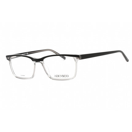 Adensco Men's Eyeglasses - Rectangular Plastic Frame Clear Lens | Ad 119 0EDM 00 ,