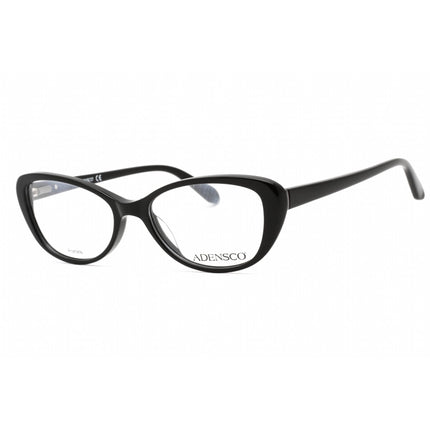 Adensco Women's Eyeglasses - Black Oval Plastic Frame Clear Lens | Ad 220 0807 00 ,