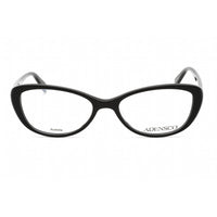Adensco Women's Eyeglasses - Black Oval Plastic Frame Clear Lens | Ad 220 0807 00 ,