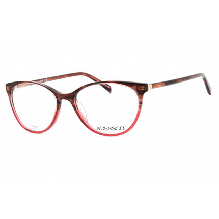 Adensco Women's Eyeglasses - Brown Havana Pink Cat Eye Plastic Frame | AD 234 0S0R 00 ,